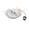 Jesco 1-light 6" LED disk Light - Mutli-Groove Design 3000K RE-GEO-FM-99206-3080-WH - alternate 2